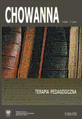Conditions and tendencies of brutalization of children's and teenagers' behaviours (in the period of system transformation in Poland) Cover Image