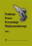 A Remarks on Realization of Consumer Protection in Polish Conflict of Laws Cover Image