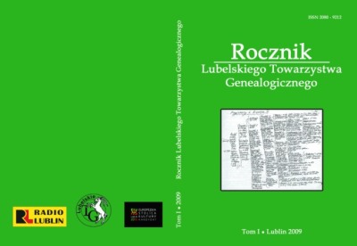 Biographical and Genealogical Information in the VC. 1 group from the Polish Underground Movement Study Trast in London Cover Image