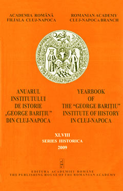 The Institute for History Cluj and its "Yearbook" (1920-2008) Cover Image