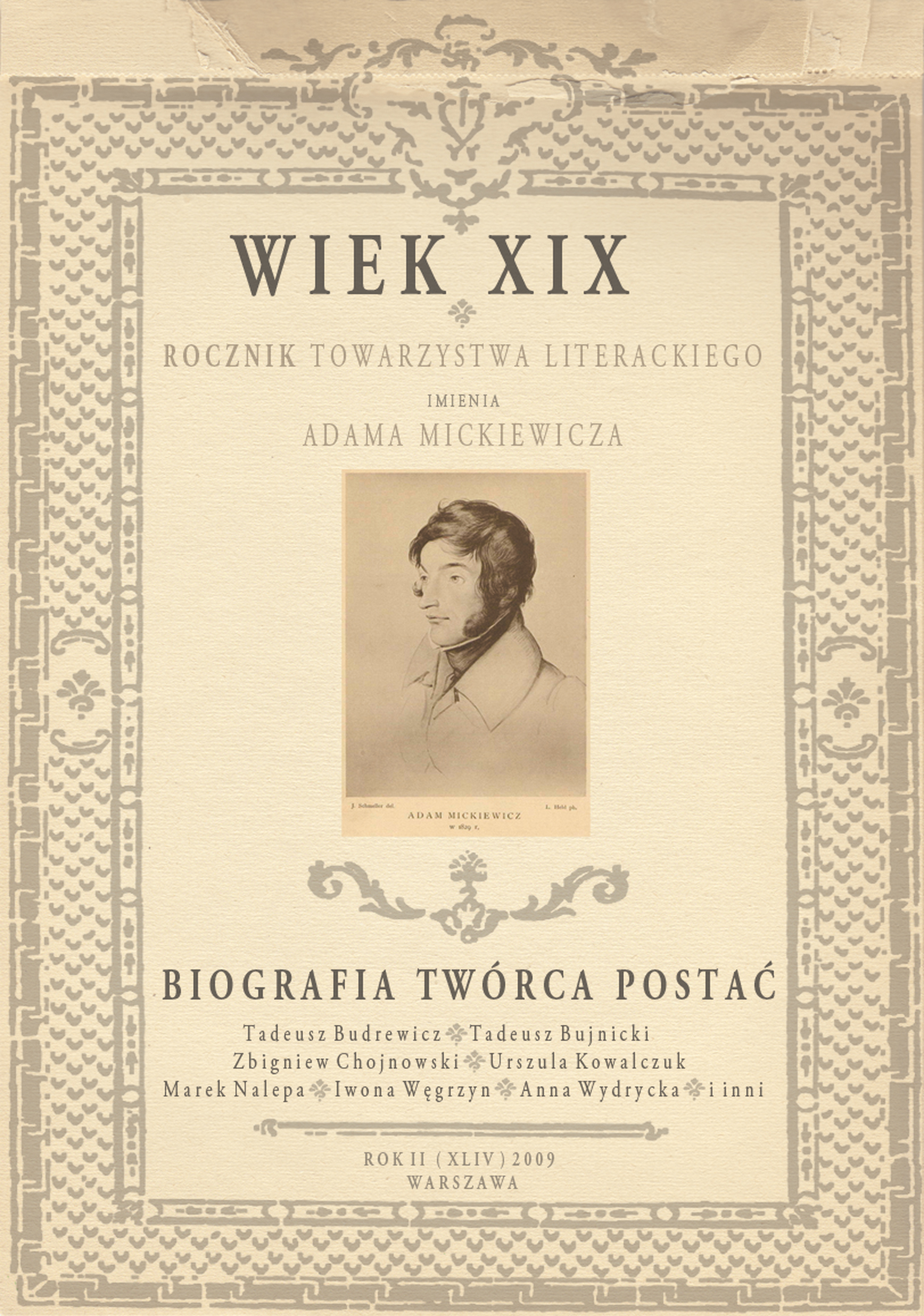 Rev.: Marek Kwapiszewski, „Późny romantyzm i Ukraina. Z dziejów motywu i życia literackiego”, Warszawa 2006 Cover Image