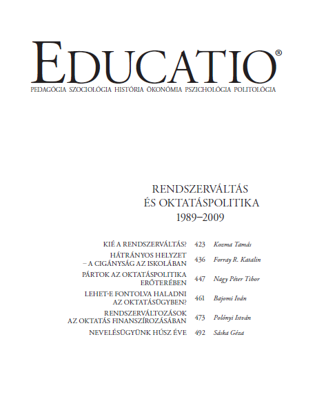 Twenty Years of our Education Cover Image