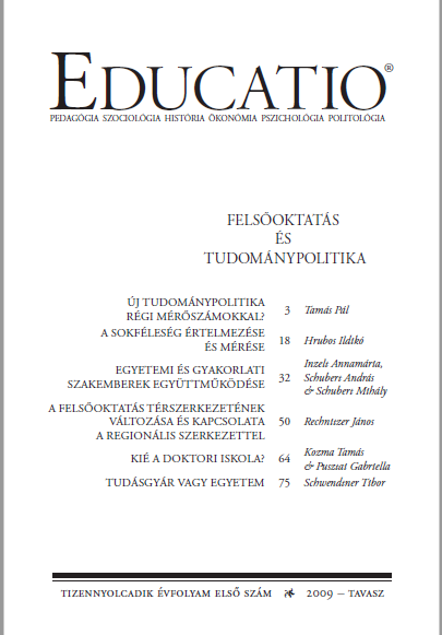 Új tudománypolitika régi mérőszámokkal ? – közép-európai dilemmák –