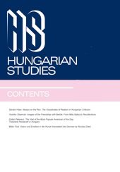 Water as a technical material and element in Hungarian garden art and representation of the 18th century Cover Image