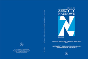 Innovativeness of Polish service firms on the background of experiences of the European Union Cover Image