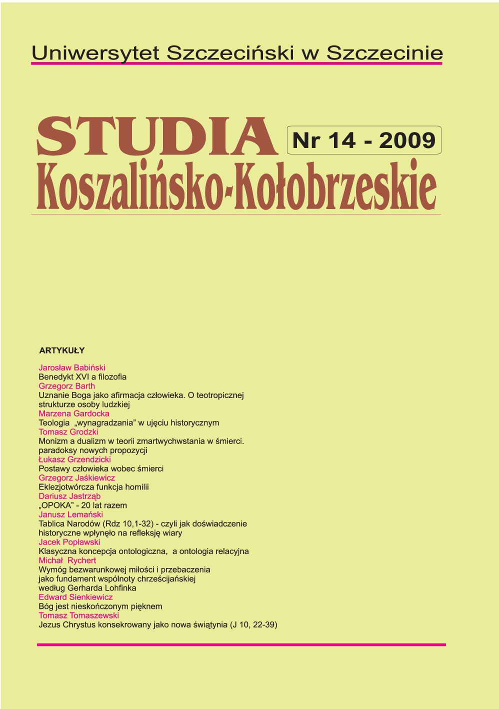 Tablica Narodów (rdz 10,1-32) - czyli jak doświadczenie historyczne wpłynęło na refleksję wiary