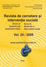 Supervision: new domain of social work in Romania Cover Image