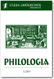 THE INTERNATIONAL SYMPOSIUM SLAVIC PHILOLOGY PROBLEMS Cover Image