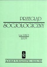 The history of Polish Sociology (1860–1939) in the Mirror of Bibliometrics (an attempt to verify the method) Cover Image