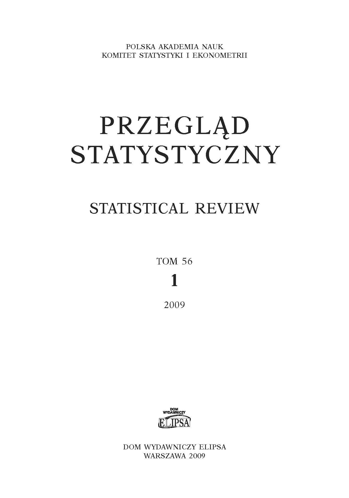 The Impact of the Lagged Condition Variables on the Changes to the Rates of Return on the Shares Quoted on the Warsaw Stock Exchange Cover Image