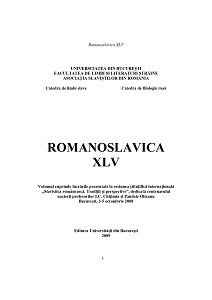 Duša, toska, sud’ba sau limba rusă din perspectiva etnolingvisticii: o privire asupra concepţiei Annei Wierzbicka