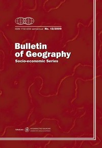 Rural areas in Poland in the context of changes in population age structure in 1996, 2001 and 2006 Cover Image