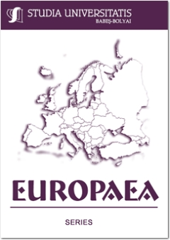 INTERCULTURAL EDUCATION IN EUROPE. CASE STUDY: INTERCULTURAL ASPECTS OF THE MINORITY EDUCATION IN TRANSYLVANIA Cover Image