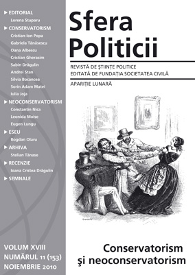 Political neoconservatism. An ideological discourse about the revival of capitalism. The neocon spiritual revolution - onset and meanings Cover Image