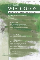 The literary salons of the 19th century Europe in the prospective of travel writing: Antoni Edward Odyniec’s Weimar and Milan  Cover Image