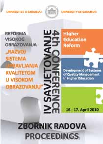 (Low)Quality Implementation of the Bologna Process at the University of Sarajevo Cover Image