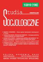 Classical Sociosomatic Theory and its Non-classiccal Version. Sociology of Health and Sickness and its Contribution to Discussion about Somatic Disord Cover Image