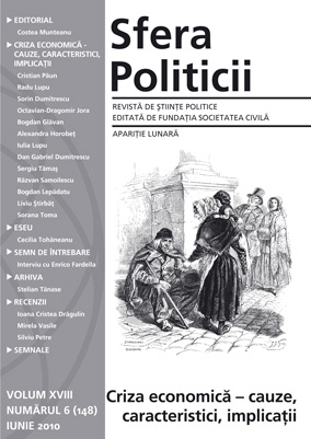 The impact of the current financial crisis on the business perception of Romanian entrepreneurs Cover Image