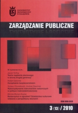 Poles’ Motivations for Choosing Public Benefit Organizations (to Donate 1% of Income Tax) and Building Local Civic Community Cover Image