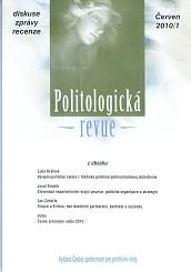 The Czech 2010 Elections from the Viewpoint of Party System Change and Stability: Veto Players, Personalization, Localization and Fragmentation Cover Image
