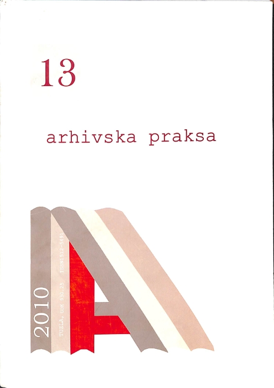 PRIVATNA ARHIVSKA  GRAĐA (PRIVATNI ARHIVI)  I NJENO KORIŠĆENJE