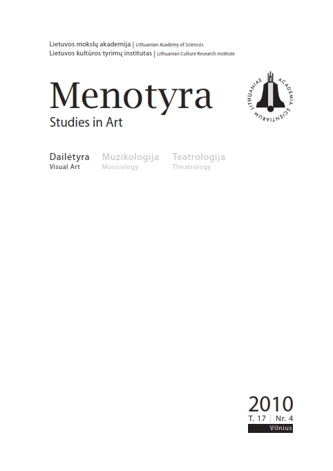 New books: Rūta Janonienė. Bernardinų bažnyčia ir konventas Vilniuje. Pranciškoniškojo dvasingumo atspindžiai ansamblio įrangoje ir puošyboje. Vilnius, Aidai, 2010, 512 p. Cover Image