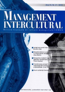 Transformation of the Romanian Army and organizational culture centered on learning - necessity and applicability Cover Image