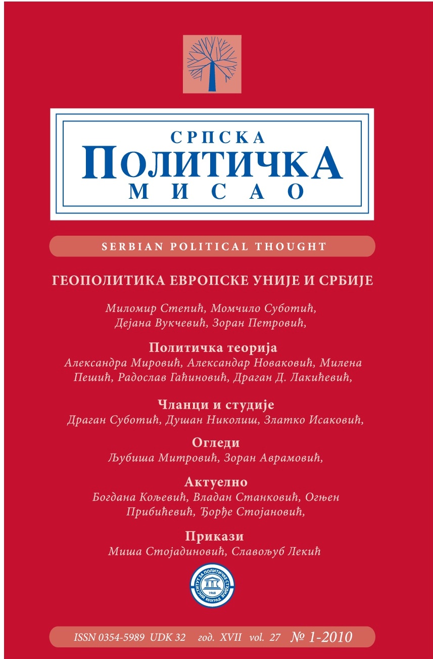 Америчка стратегија уклињавања на југоистоку Eвропе после Другог светског рата