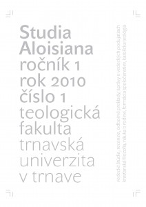 "Family in the Contemporary World." 5th Scientific Conference. Faculty of Theology of Trnava University. Bratislava, 20 November 2009 Cover Image