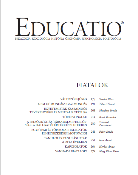 Fault-lines. Student values in institutions of higher education in a region which borders upon three countries Cover Image