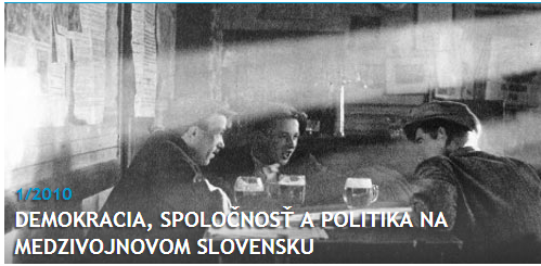 K niektorým politicko-spoločenským otázkam vývoja Slovenska v rokoch 1935 - 1938