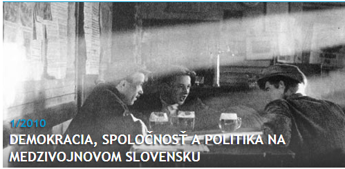 Political and Societal Problems in Slovakia from 1935 until 1938 Cover Image