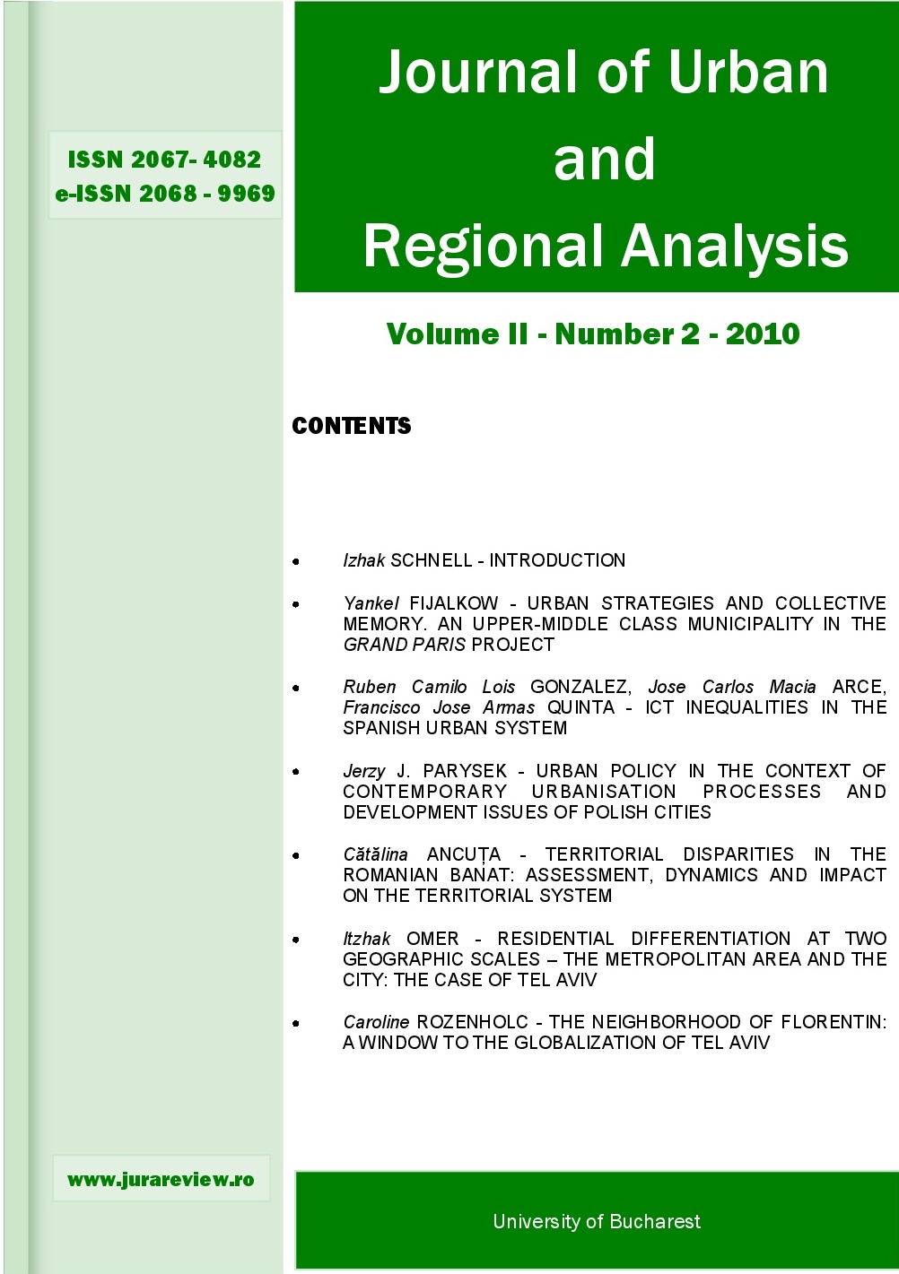 TERRITORIAL DISPARITIES IN THE ROMANIAN BANAT: ASSESSMENT, DYNAMICS AND IMPACT ON THE TERRITORIAL SYSTEM