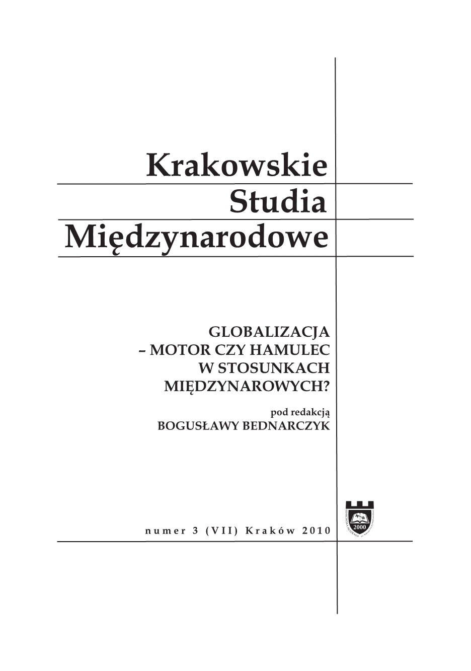 Instytucjonalizacja współpracy Unii Europejskiej z państwami Maghrebu w latach 1995–2010