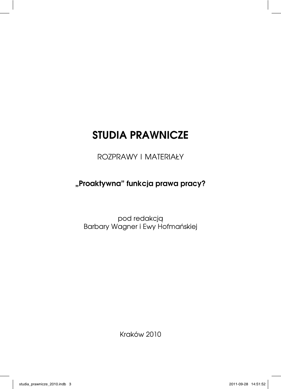 Zasada ułatwiania pracownikom podnoszenia kwalifikacji zawodowych i praktyczne aspekty jej realizacji w przepisach prawa pracy