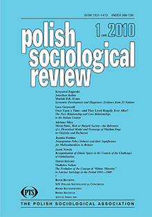 The Evolution of the Concept of "Ethnic Minority" in Latvian Sociology in the Period 1991-2009 Cover Image