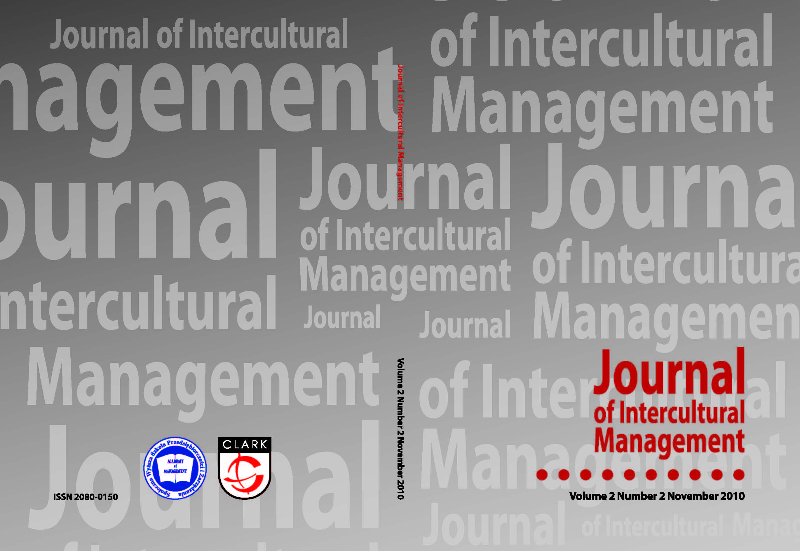Cultural Catalysts and Barriers of Organizational Change
Management: a Preliminary Overview Cover Image