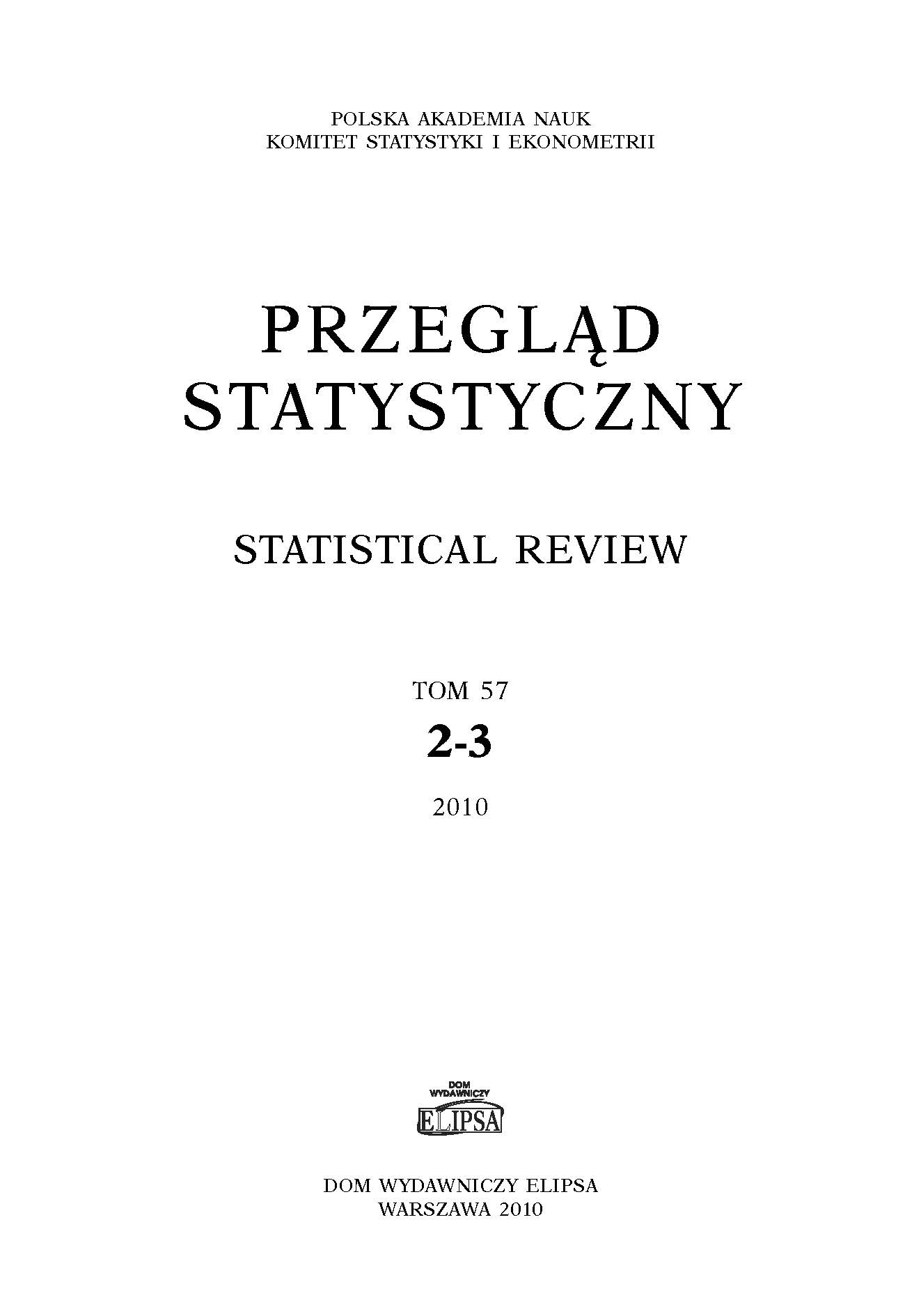 Report on SKAD 2009 Conference „Classification and Analysis of Data” – Theory and Applications Cover Image