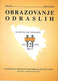 International Conference ''Adult Education in Bosnia and Herzegovina and Southeastern Europe - Contribution to peace and development'' Cover Image