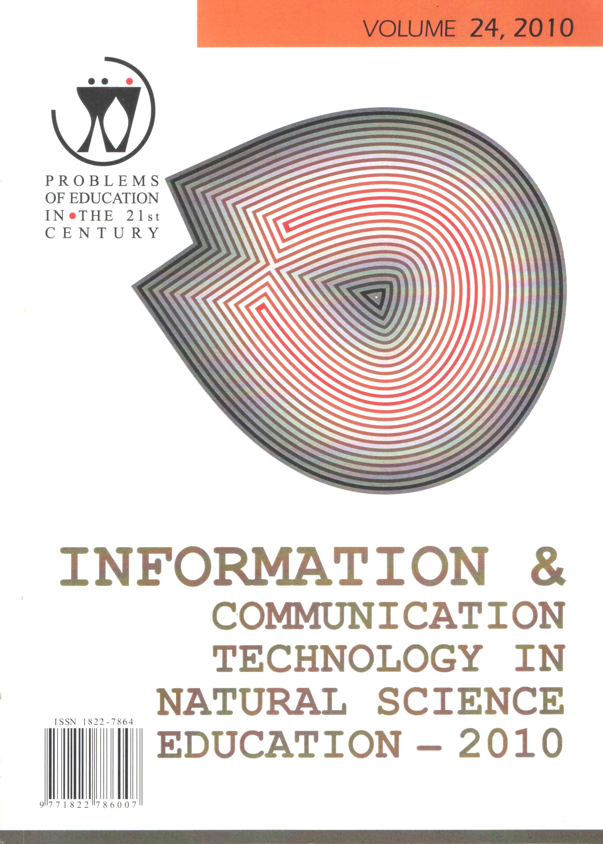 SOME GENERAL TRENDS WITHIN THE DEVELOPMENT OF MODERN NATURAL SCIENCE AND TECHNOLOGY EDUCATION IN THE BEGINNING OF 21ST CENTURY Cover Image