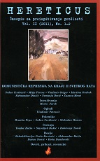 International Conventions and Extradition of Serbs from Allied Camps in Austria in May 1945 Cover Image