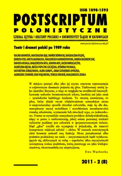 Canadian-Polish Flashes (review of the book Literatura polska w Kanadzie, edited by Bożena Szałasta-Rogowska) Cover Image