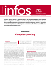 Compulsory voting Cover Image