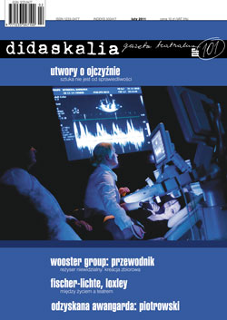 Theatre Post-April 10: Leszek Kolankiewicz and Dorota Sajewska talk with Marta Michalak Cover Image