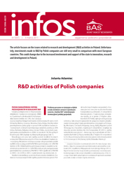 R&D activities of Polish companies Cover Image
