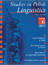 Laryngeal realism and laryngeal relativism: Two voicing systems in Polish? Cover Image