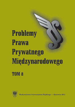 Ups and Downs of the Draft of the New Polish Act on Private International Law at the Last Stage of Legislation Procedure Cover Image