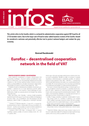 Eurofisc – decentralised cooperation Cover Image