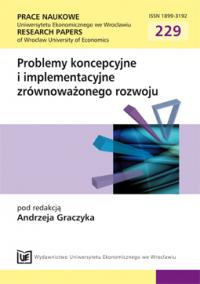 Sustainable consumption of energy resources as a challenge for sustainable development in Poland Cover Image