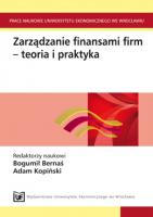 Sources of systematic risk in estimation of cost of capital - evidence from the Polish market Cover Image